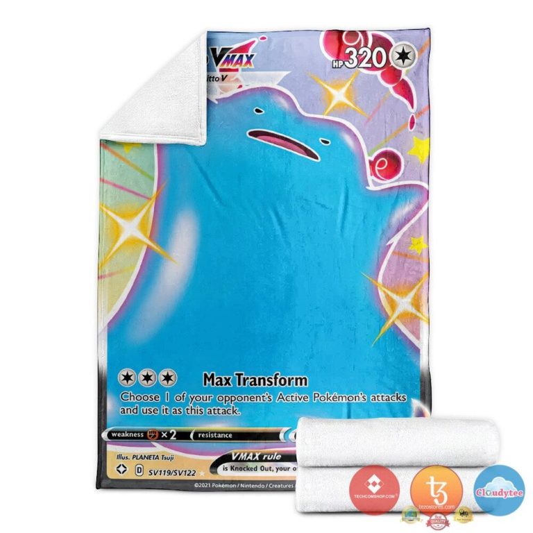 Pokemon-Ditto-Vmax-Shining-Fates-Blanket-2-1