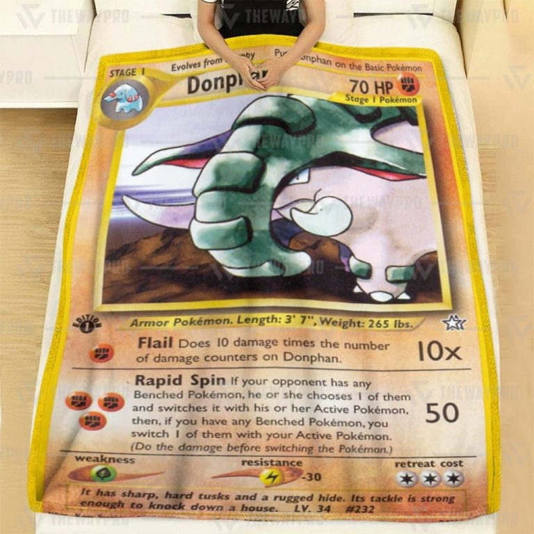 Pokemon-Donphan-Neo-Genesis-Blanket-2