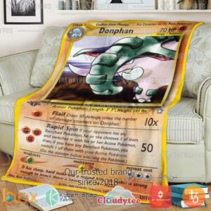 Pokemon Donphan Neo Genesis Blanket 3