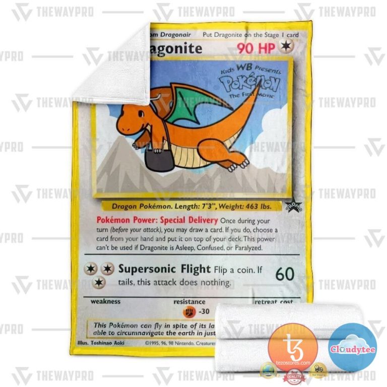 Pokemon-Dragonite-Blanket-2