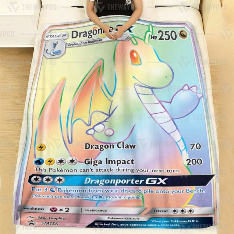 Pokemon-Dragonite-Gx-Dragonporter-Rainbow-Blanket-1-1