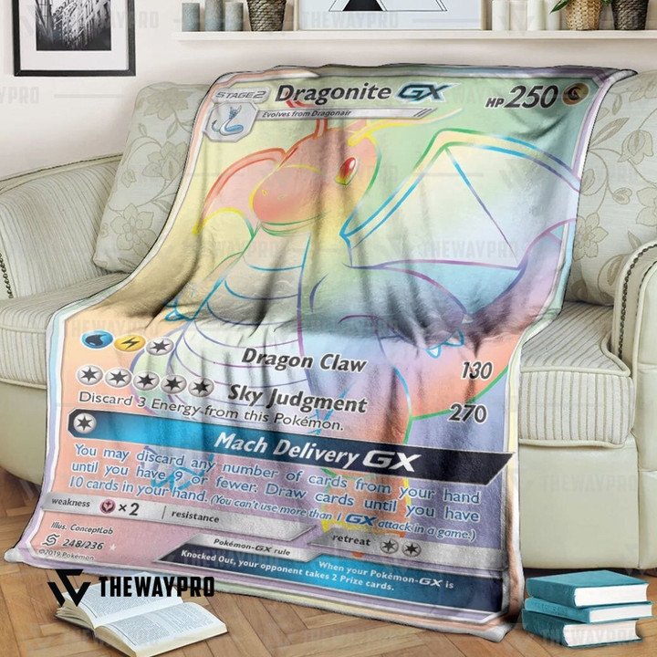 Pokemon Dragonite Gx Match Rainbow Bedding Set And Quilt Blanket Pokemon Dragonite Gx Match Rainbow Bedding Set And Quilt Blanket