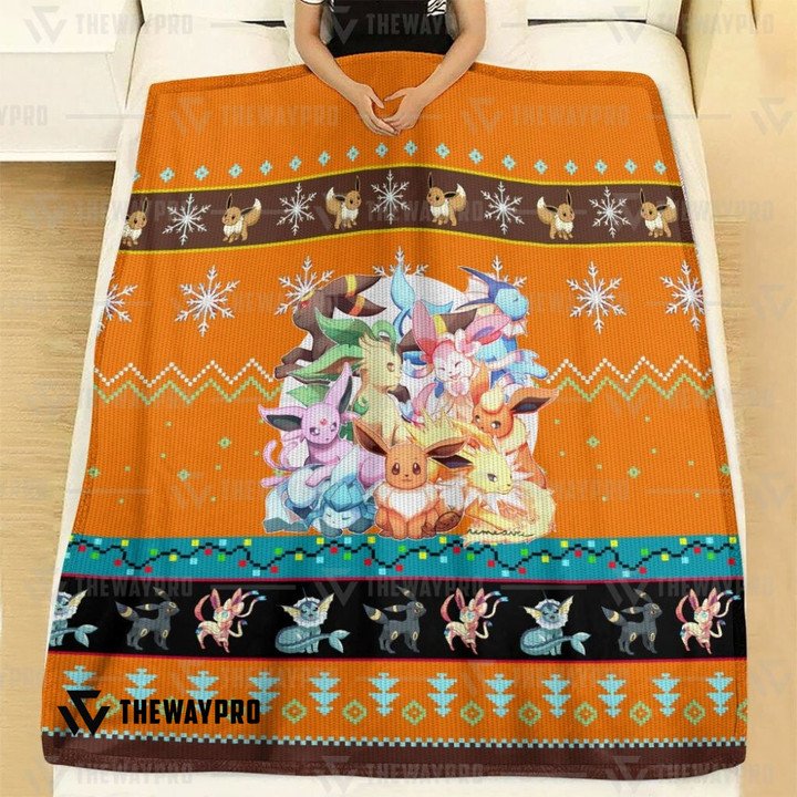 Pokemon-Eevee-And-Eeveelutions-Bedding-Set-And-Quilt-Blanket-1