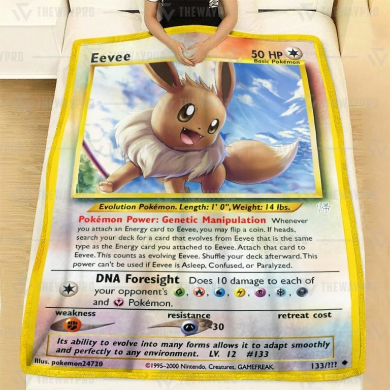 Pokemon-Eevee-Blanket-1
