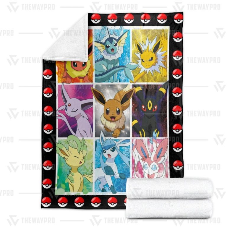 Pokemon-Eevee-Evolution-Blanket-2