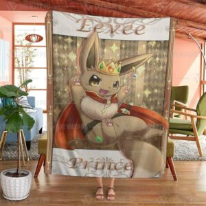 Pokemon Eevee Prince Blanket