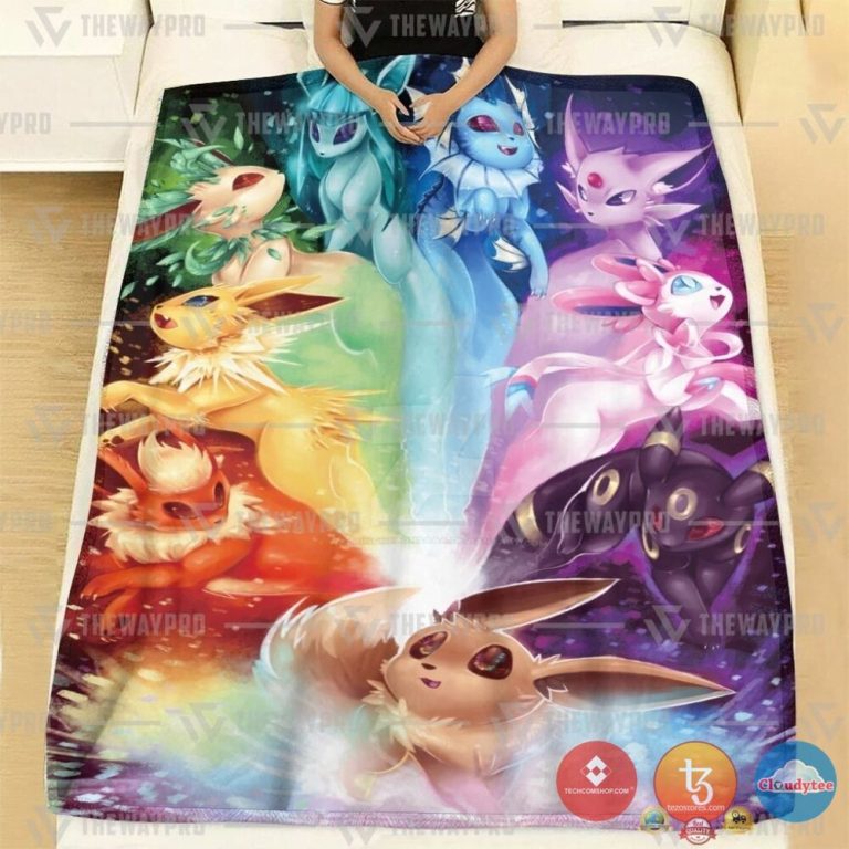 Pokemon-Eevee-Rainbow-Blanket-1-1