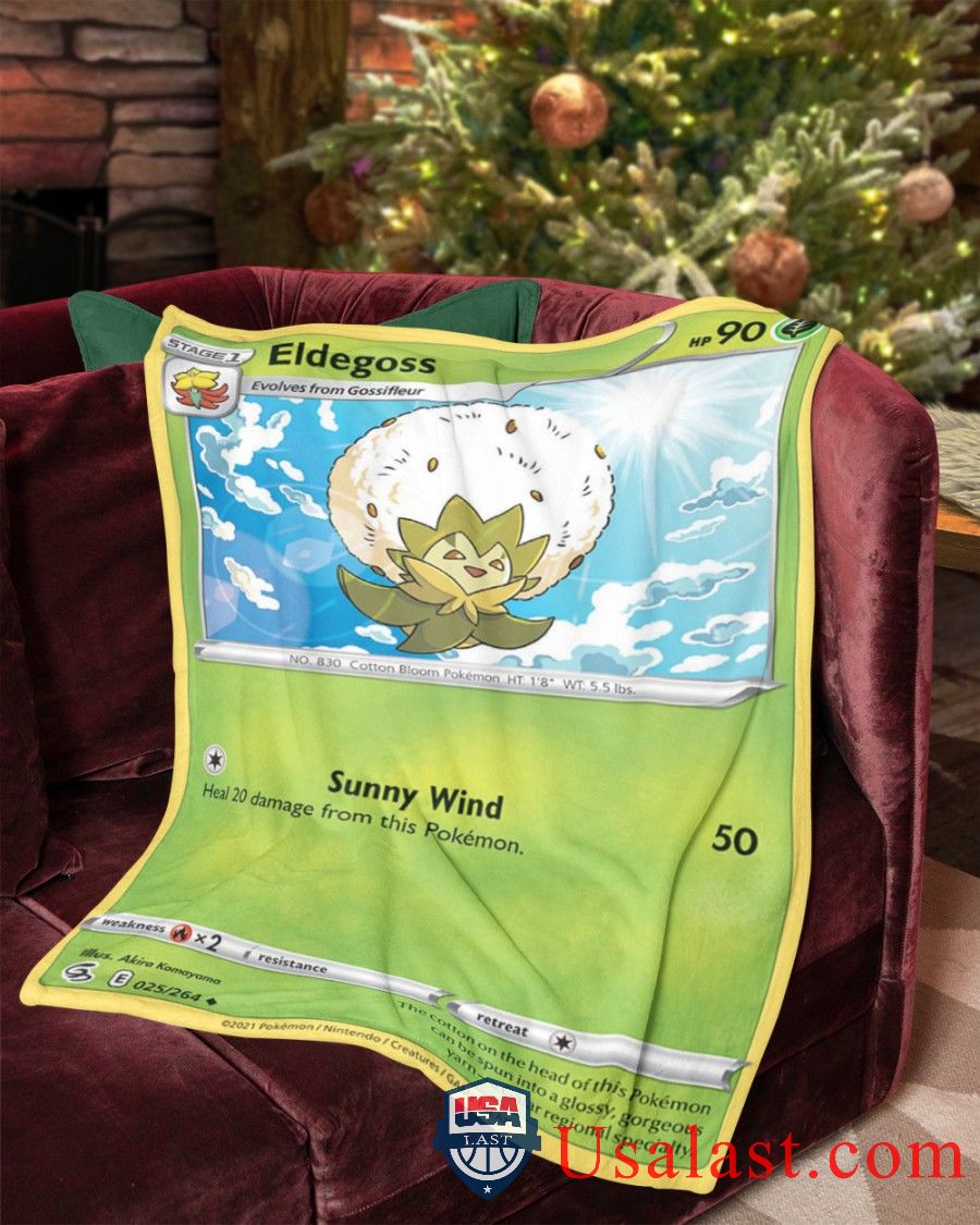 Pokemon-Eldegoss-Fusion-Strike-Blanket-1
