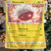 Pokemon Electrode Single Strike Soft Blanket