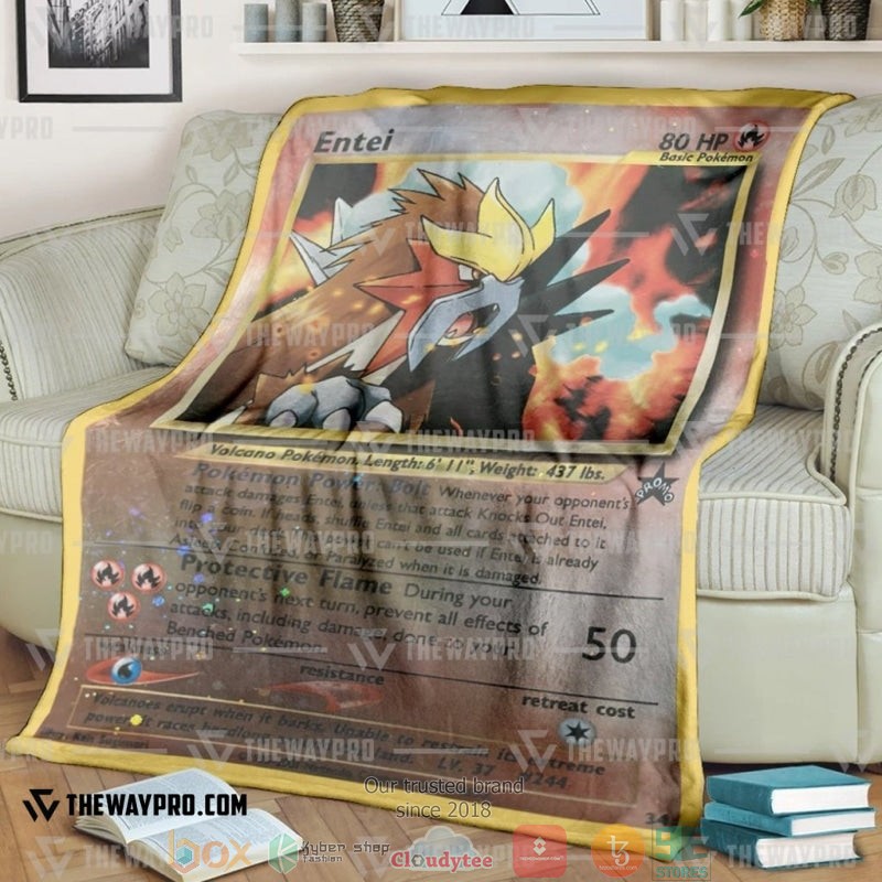 Pokemon Entei Soft Blanket 2 Pokemon Entei Soft Blanket 2