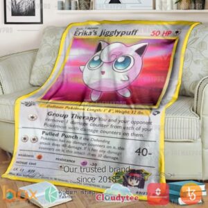 Pokemon Erikas Jigglypuff Gym Challenge Blanket 2