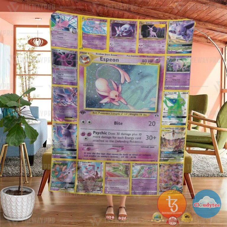 Pokemon-Espeon-Cards-Blanket-1