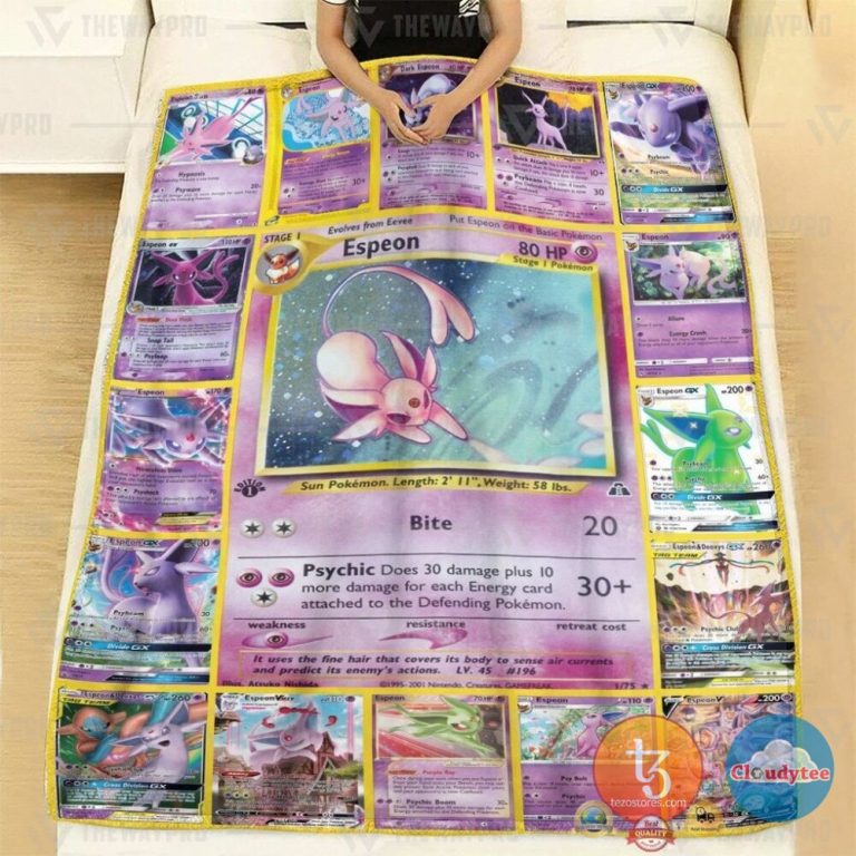 Pokemon-Espeon-Cards-Blanket-2