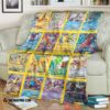 Pokemon Ex Cards Version 3 Soft Blanket