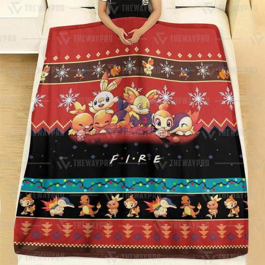 Pokemon-Fire-Custom-Soft-Blanket-2