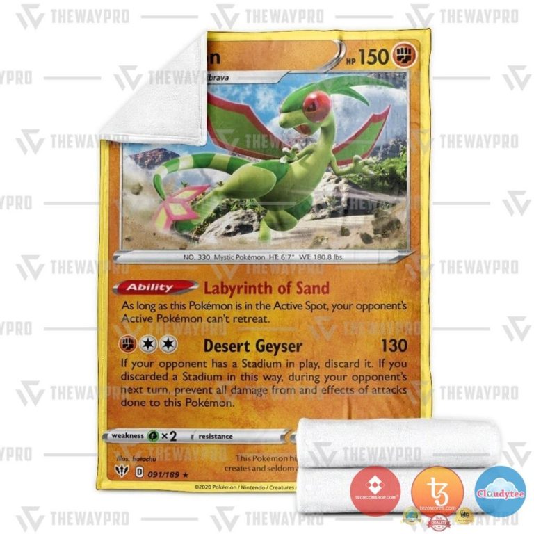 Pokemon-Flygon-Darkness-Ablaze-Blanket-2-1