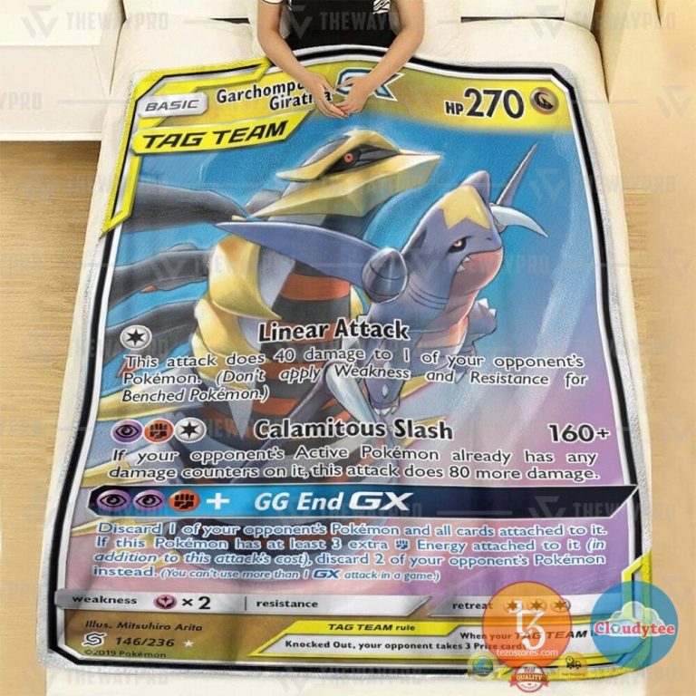 Pokemon-Garchomp-And-Giratina-Gx-Unified-Minds-Blanket-2-1