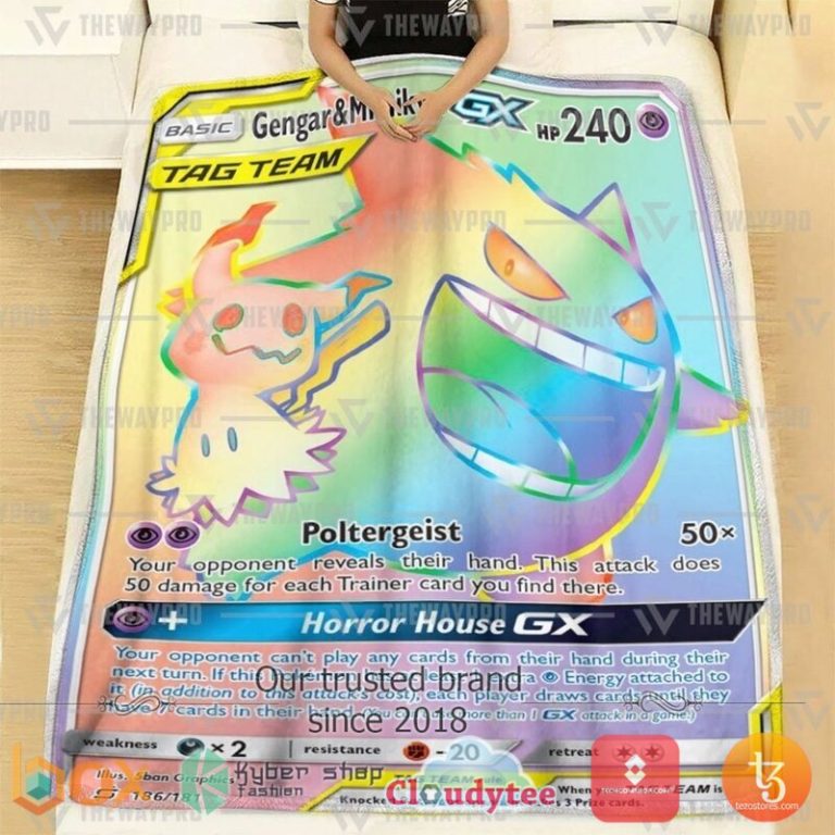 Pokemon-Gengar-Mimikyu-Gx-Blanket-1