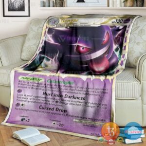 Pokemon Gengar Triumphant Blanket