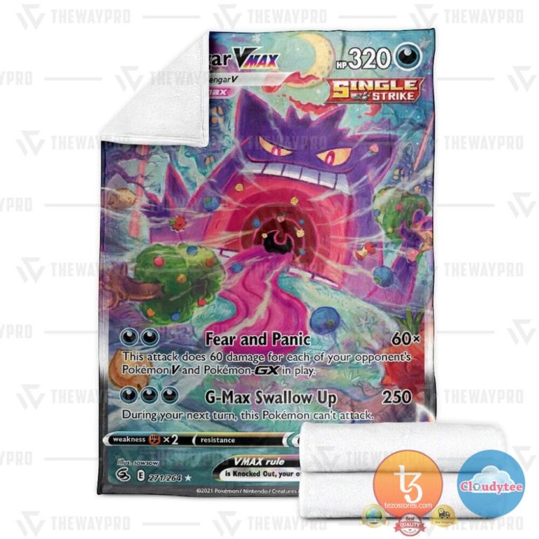 Pokemon-Gengar-Vmax-Fusion-Strike-Blanket-3