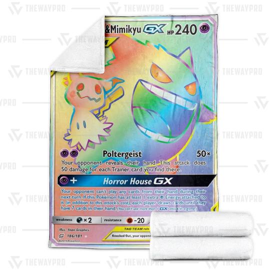 Pokemon-Gengarand-Mimikyu-Gx-Soft-Blanket-1