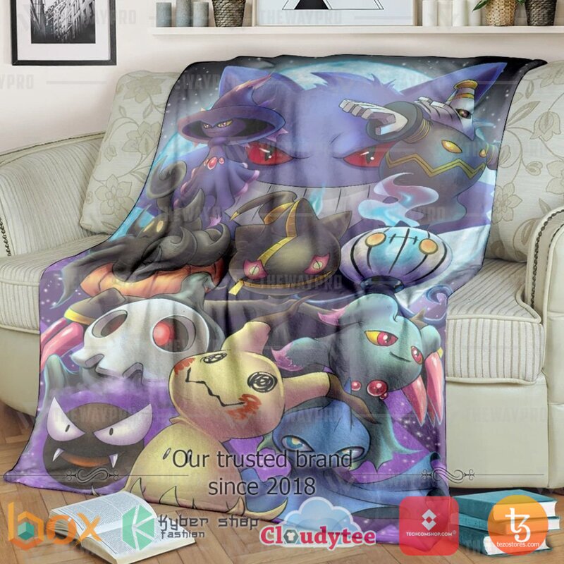 Pokemon Ghosting Blanket 2 Pokemon Ghosting Blanket 2