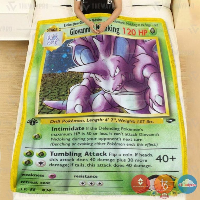 Pokemon-GiovanniS-Nidoking-Gym-Challenge-Blanket-1