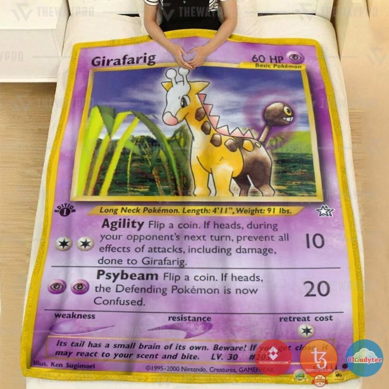 Pokemon-Girafarig-Blanket-1-1