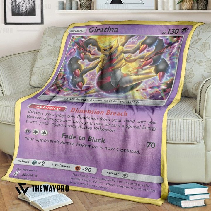 Pokemon Giratina Unified Minds Bedding Set And Quilt Blanket Pokemon Giratina Unified Minds Bedding Set And Quilt Blanket