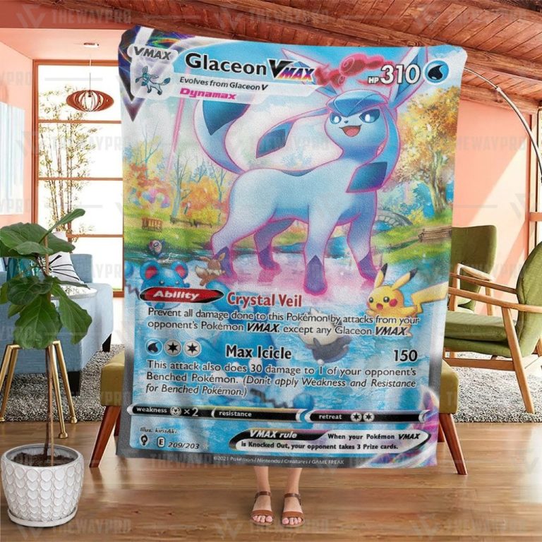 Pokemon-Glaceon-Vmax-Evolving-Skies-Blanket-1