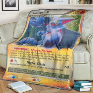 Pokemon Gliscor Lv X Legends Awakened Blanket