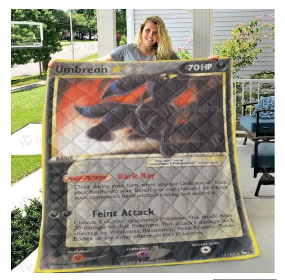 Pokemon-Gold-Star-Umbreon-Blanket-Quilt-Tumbler-Rug-1