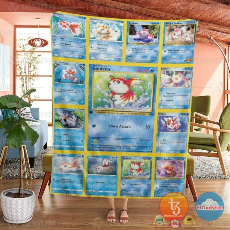Pokemon-Goldeen-Blanket-1