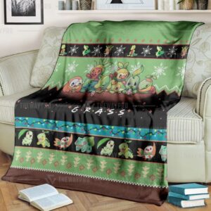 Pokemon Grass Blanket 2