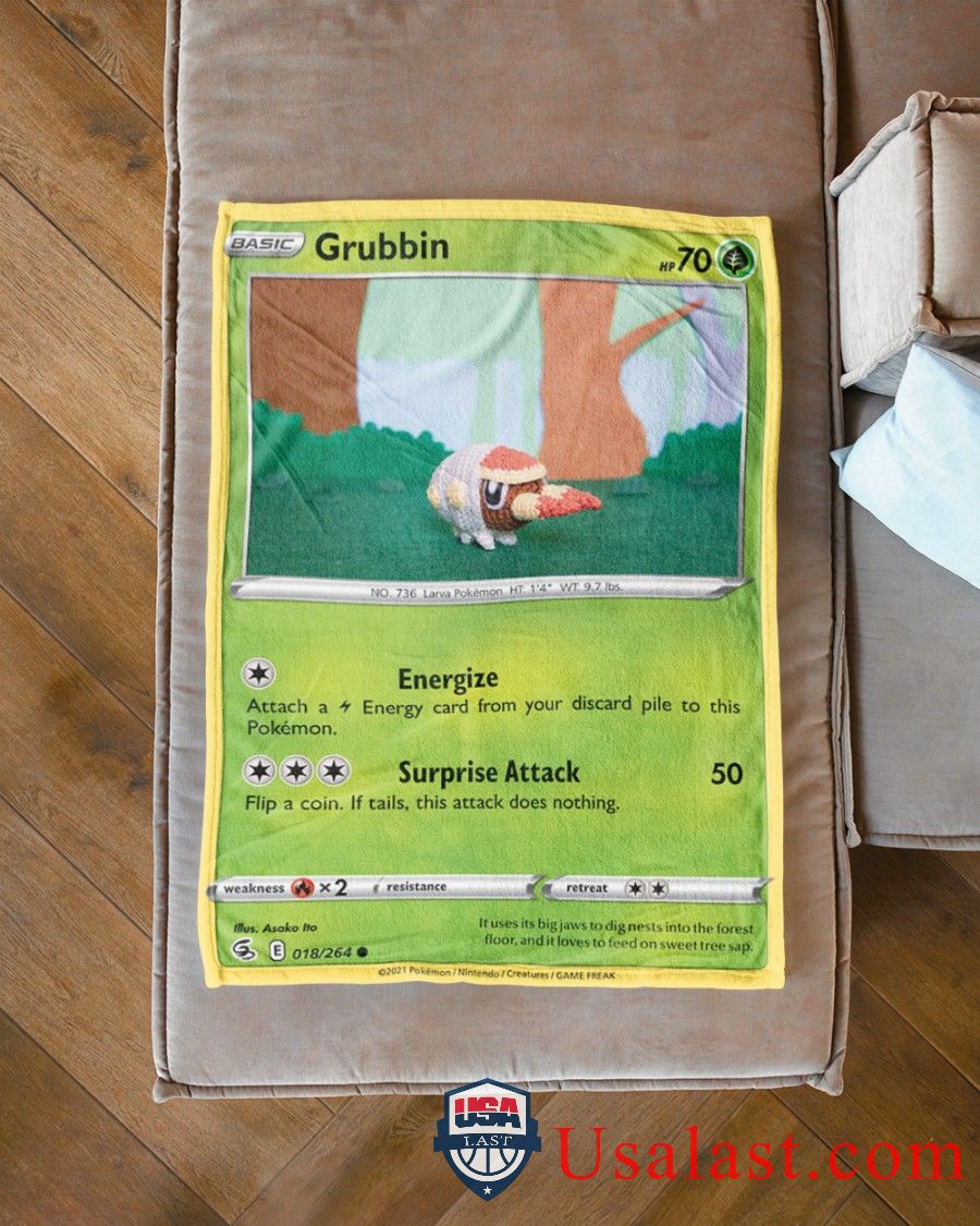 Pokemon-Grubbin-Fusion-Strike-Blanket-2