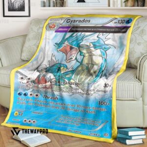 Pokemon Gyarados Ancient Bedding Set And Quilt Blanket
