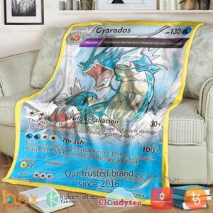 Pokemon Gyarados Ancient Origins Blanket 3
