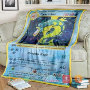 Pokemon Gyarados Blanket 2