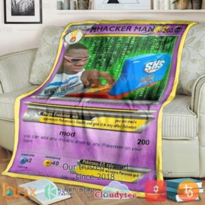 Pokemon Hacker Man Blanket 2