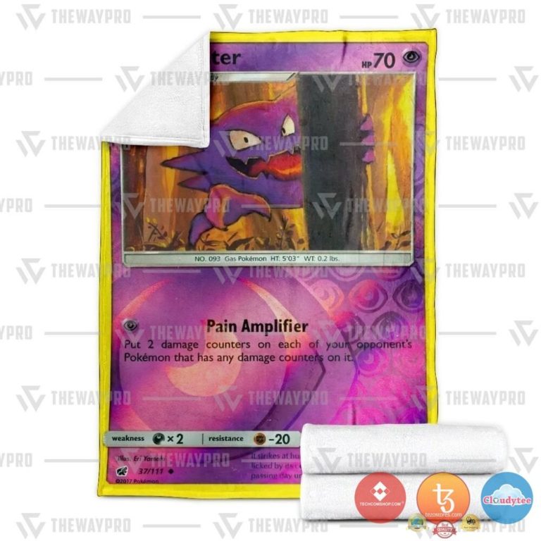 Pokemon-Haunter-Sun-And-Moon-Crimson-Invasion-Blanket-2
