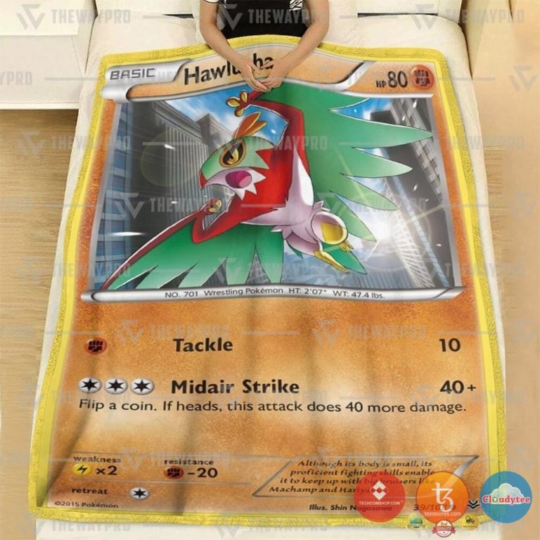 Pokemon-Hawlucha-Roaring-Skies-Blanket-1-1