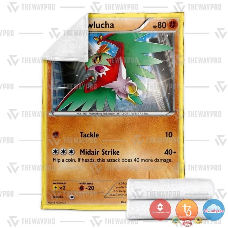 Pokemon-Hawlucha-Roaring-Skies-Blanket-2-1