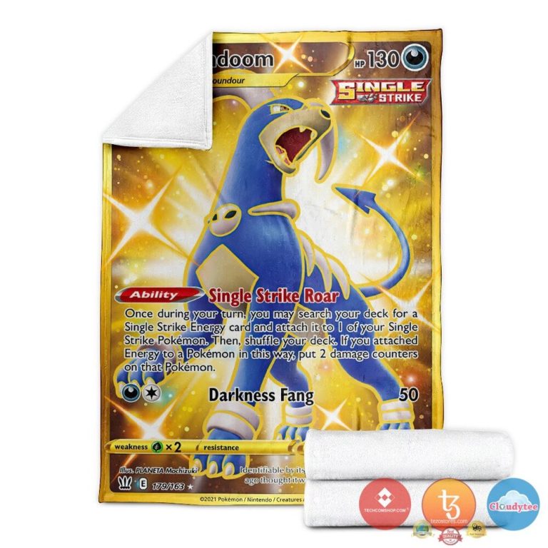 Pokemon-Houndoom-Battle-Styles-Blanket-2