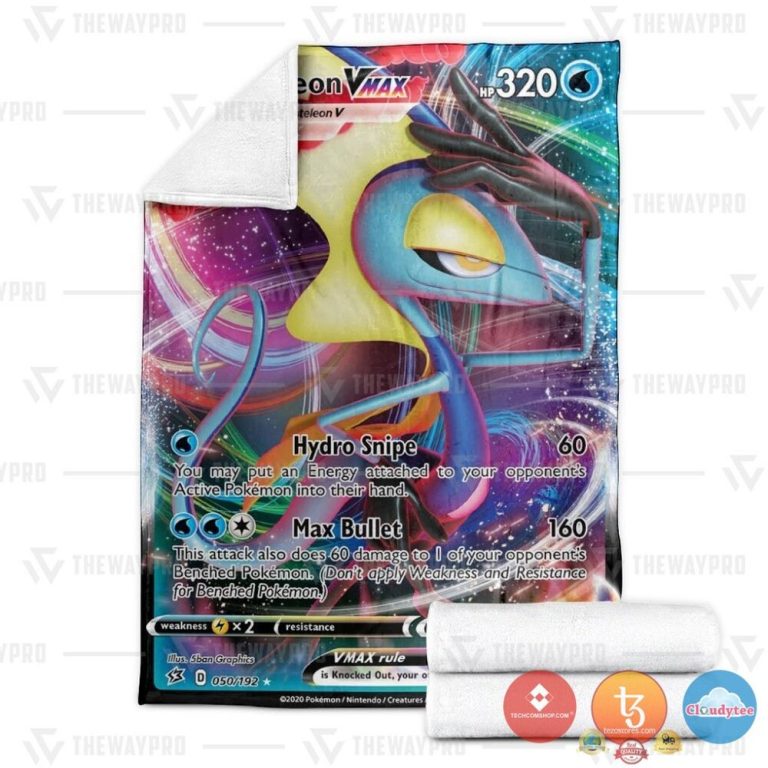 Pokemon-Inteleon-Vmax-Blanket-2-1