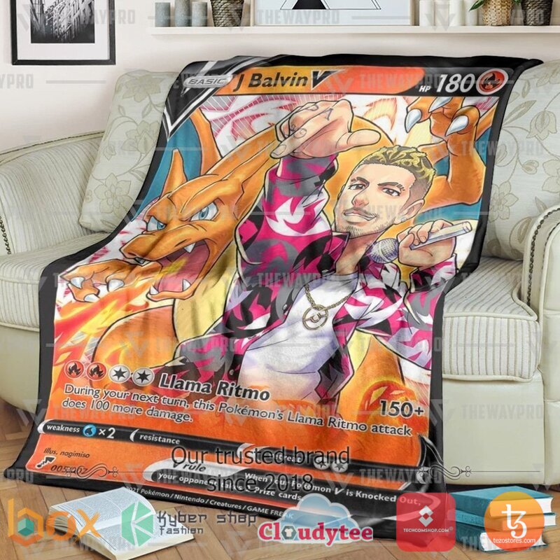 Pokemon Jb Charizard Blanket Pokemon Jb Charizard Blanket
