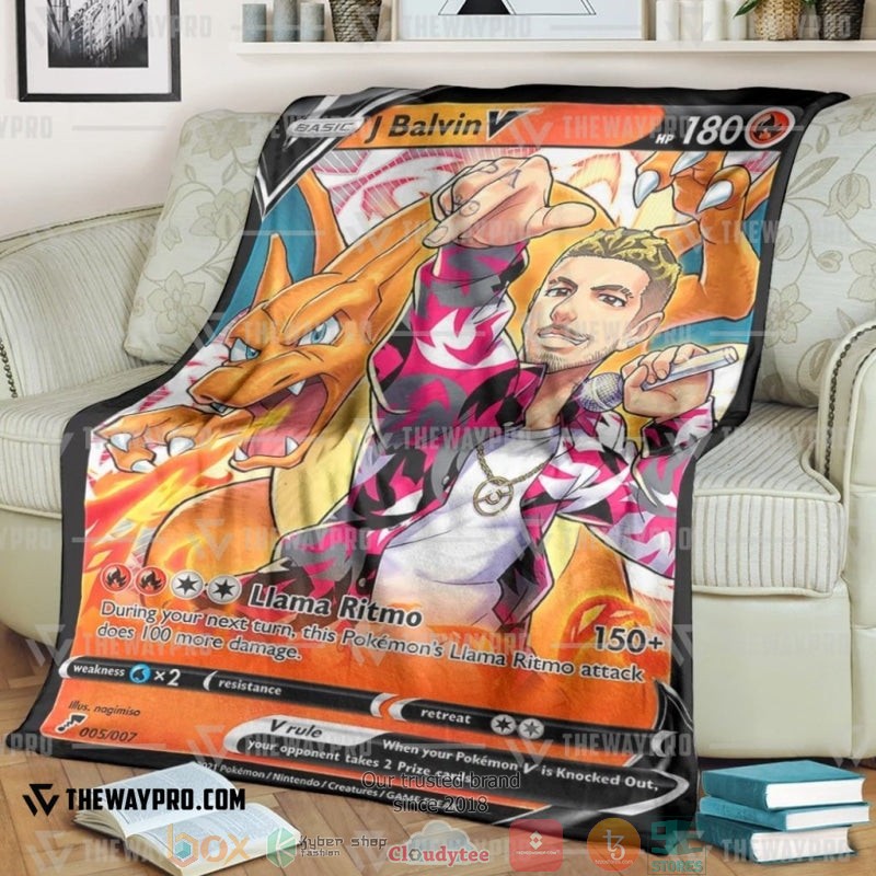 Pokemon Jb Charizard Soft Blanket Pokemon Jb Charizard Soft Blanket