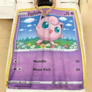 Pokemon Jigglypuff Common Blanket