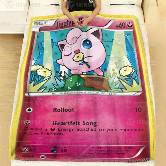 Pokemon Jigglypuff Xy Blanket Pokemon Jigglypuff Xy Blanket