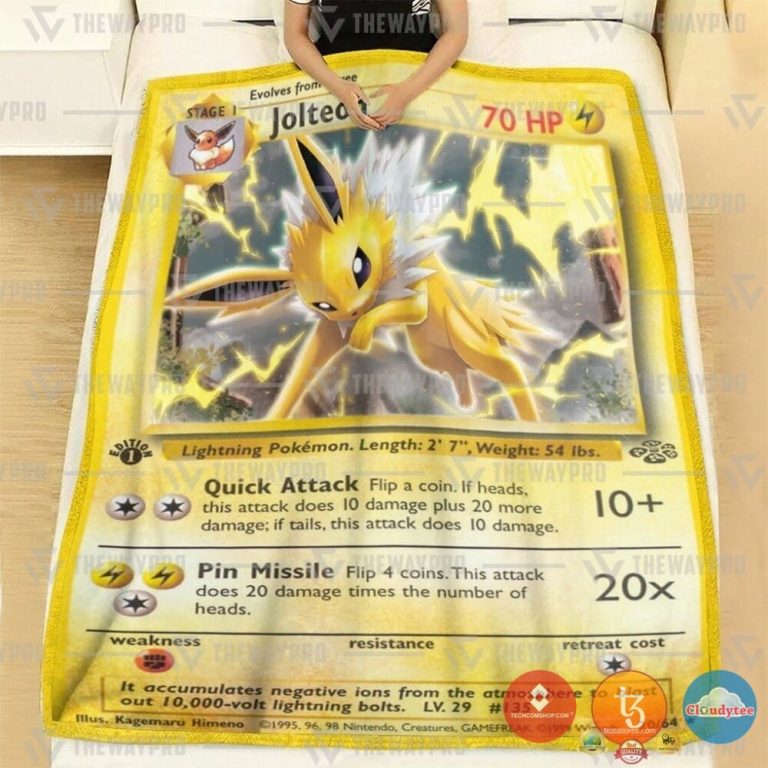 Pokemon-Jolteon-Blanket-1