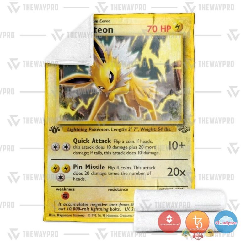 Pokemon-Jolteon-Blanket-2